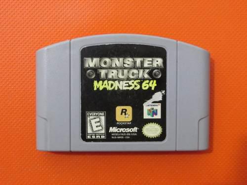 Monster Truck Madness 64 Original Nintendo 64 Ntsc Nus-usa