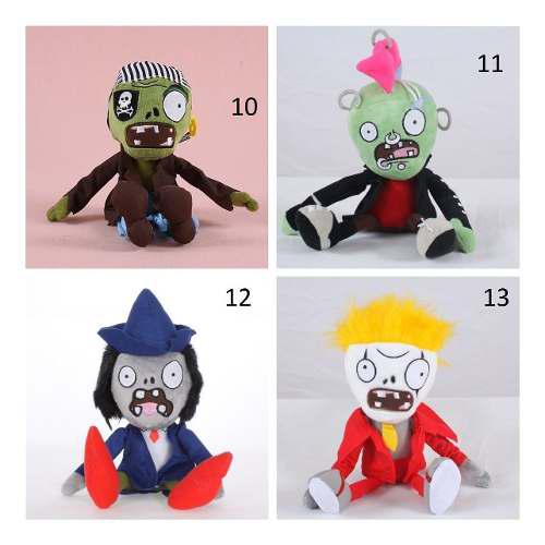 Peluches Plantas Vs Zombies 30cm Varios Personajes