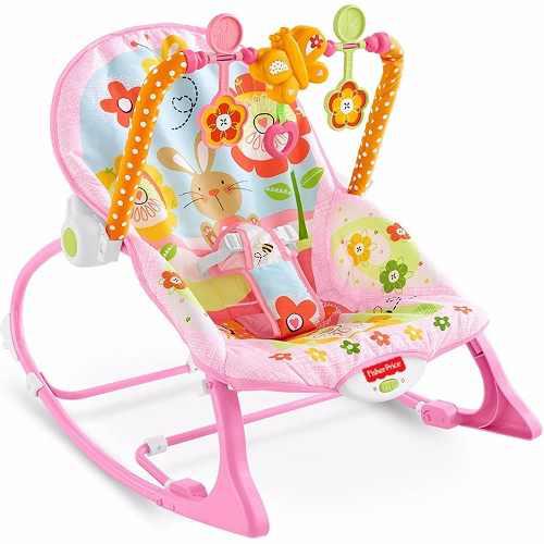 Silla Mecedora Fisher Price Nueva Crece Conmigo Bebe A Niño