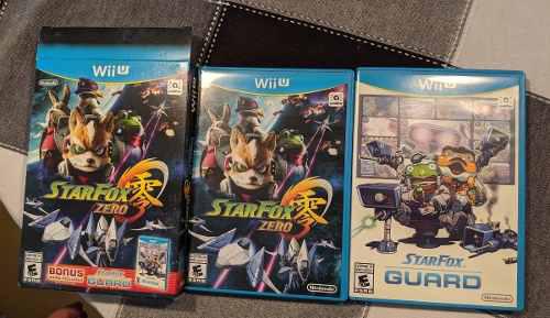 Juego Nintendo Wii U Star Fox Zero Y Star Fox Guard Combo