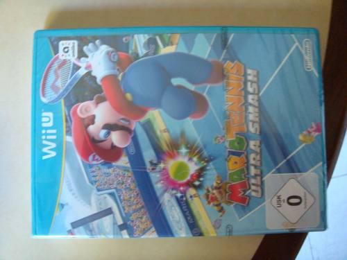 Juego Wii U Mario Tennis Ultra Smash Europa Nuevo