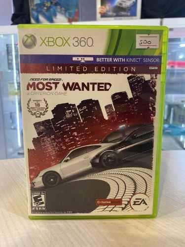 Need For Speed Most Wanted Juego Xbox 360 Original Local