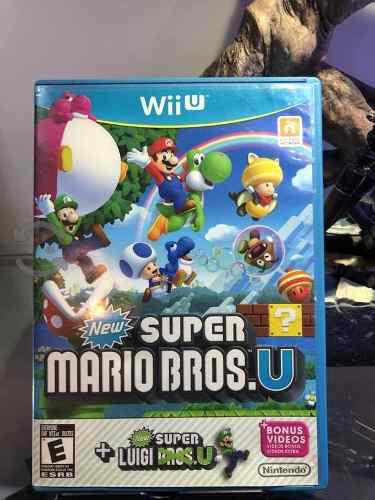 New Super Mario Bros U + Luigi Bros U Juego Físico Usado