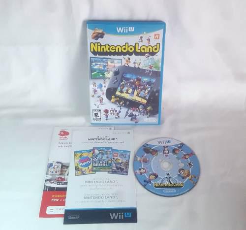 Nintendo Land Juego Nintendo Wii U Completo Original