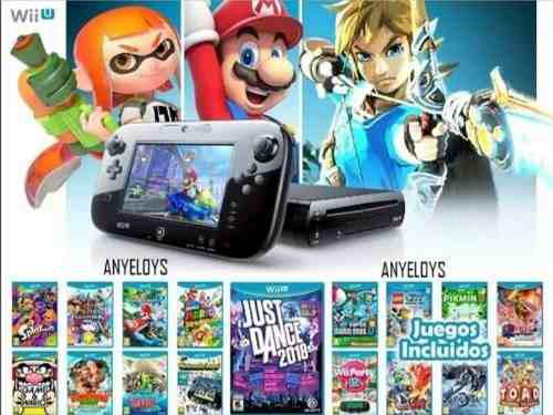 Pack Juegos Digitales Wii U (son Mas De 130) Oferta Unica