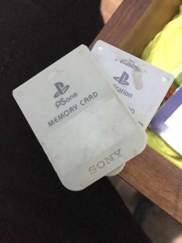 2 Memory Card Play Station 1