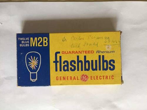 Flash Bulbs M2b Antiguos En Perfecto Estado P Coleccionistas