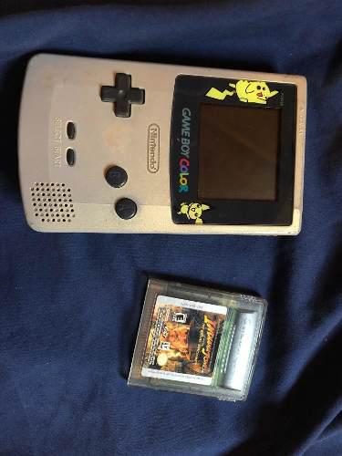 Game Boy Color Edición Limitada + Indiana Jones