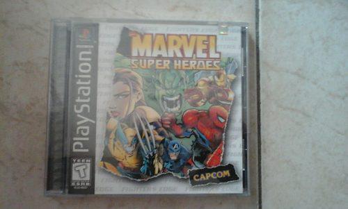 Marvel Super Heroes - Playstation 1 - Ps1 - Ps One