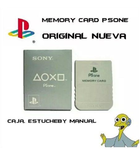 Memory Card Ps1 / Psone. Original Nueva Japonesa.