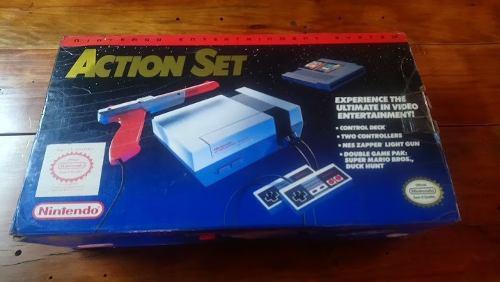 Nintendo Nes Action Set Original