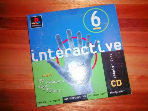 Playstation 1 Cd Sampler Disc Interactive 6, Sellado!!