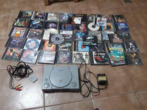 Playstation 1 Y Mas De 40 Juegos Oferton Sin Controles