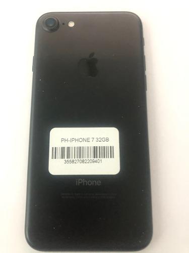 Apple iPhone 7 Space Gray 32 Gb Bateria 82% Excelente Stock