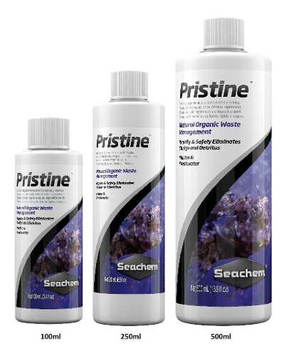 Seachem Pristine 500ml Bacteria Clarifica Descomp Desech