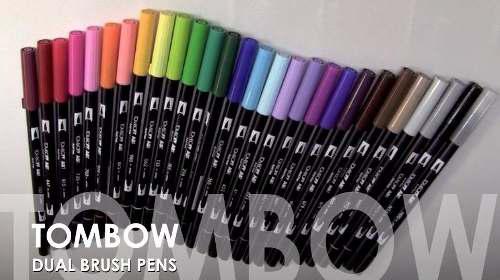 Marcador Tombow Dual Brush Abt Por 10 Unidades Colores Nuevo