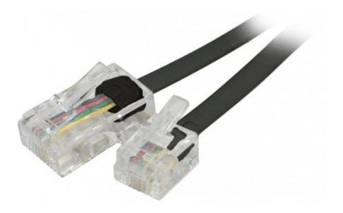 Cable Para Modem O Telefono C/ Fichas Rj11 10 Mts... Anri Tv