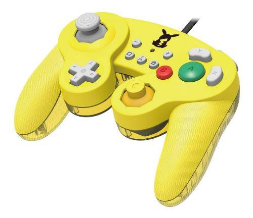 Hori Nintendo Switch Battle Pad (pikachu) Gamecube Style Con