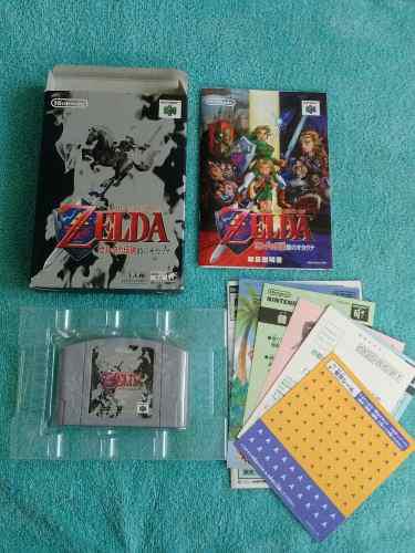 Juegos Nintendo 64 N64 Zelda Ocarina Of Time Original Japon