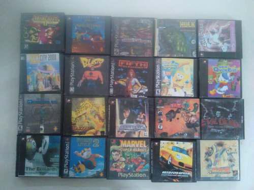 Juegos Para Playstation 1 Ps1 Chipeadas. Precio Por Cada Uno