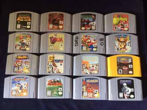 Lote Juegos Nintendo 64 (todos Por 18000)