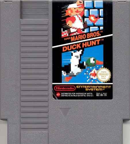 Nintendo Juego Super Mario Bros Duck Hunt Original Nes