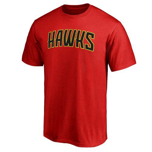 Remera Basket Nba Atlanta Hawks Hawks Roja