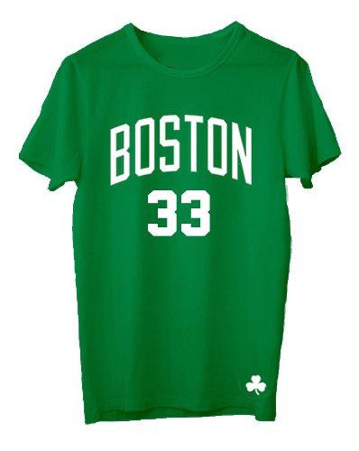 Remera Basket Nba Boston Celtics (010) #33 Larry Bird