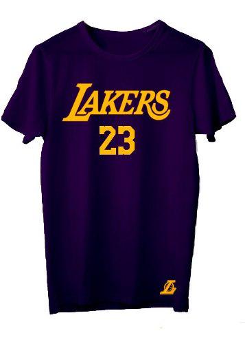 Remera Basket Nba Los Angeles Lakers (009) #23 Lebron James
