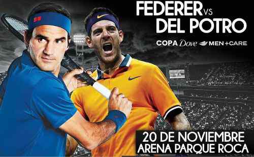 2 Entradas Para Roger Federer Vs Del Potro 20/11 Codo Alto P