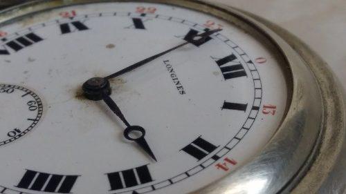 Antiguo Reloj Bolsillo Longines 1896
