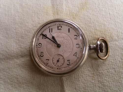 Antiguo Reloj Bolsillo Silvana.funcionando.impecable!