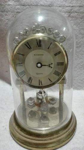 Antiguo Reloj Bucherer Péndulo Campana Con Detalles Leer