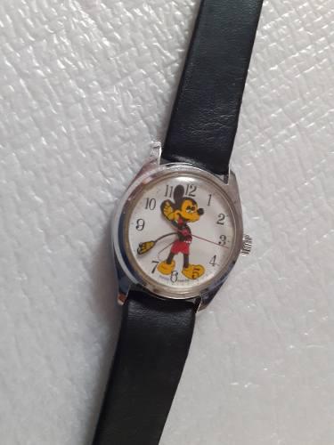 Antiguo Reloj Suizo Mickey Mouse