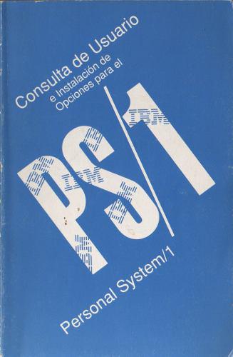 Consulta De Usuario E Instalación De Opciones Ps/1 De Ibm