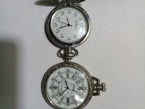 Dos Relojes Tipo Antiguos A Pila Precio C/u B.estado Funcion