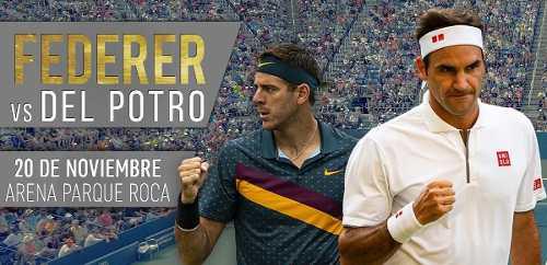 Entradas Federer Vs Del Potro 20 De Noviembre