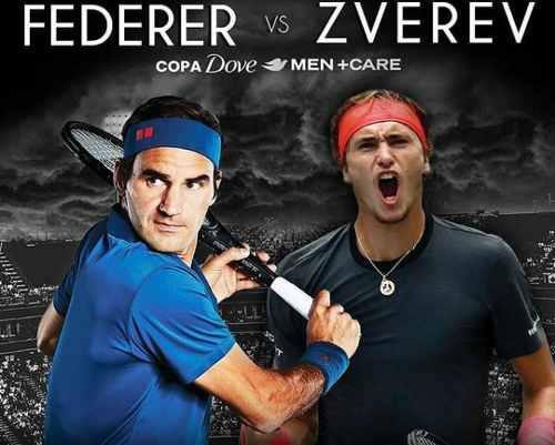 Entradas Roger Federer Vs Zverev 20/11. Platea Media