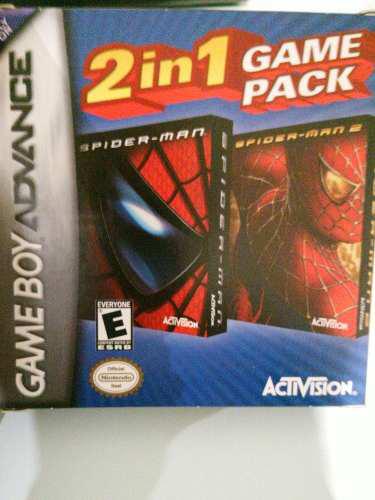 Spiderman 1-2 Doble Juego Original Gameboy Advance