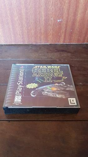 Star Wars Rebel Assault 2 Playstation1 Original Disc 1 Leer