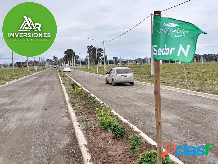 TERRENO EN ECOPUEBLO ALVEAR - ENTREGA INMEDIATA - AVENIDA