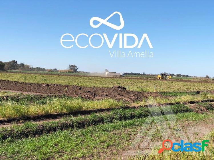 VENDO TERRENO EN VILLA AMELIA- BARRIO ABIERTO ECOVIDA- UN