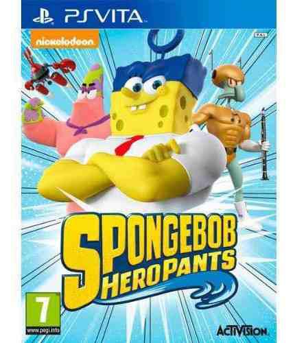 Bob Esponja: El Heroe Heropants Para Ps Vita Playstation