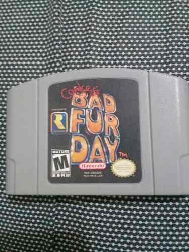 Conker Bar Fur Day Nintendo 64