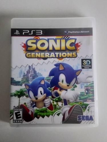 Juego Sonic Generations, Ps3 Playstation 3!!