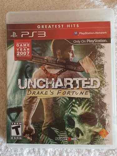 Juego Uncharted Drake 's Fortune Para Ps3 Usado