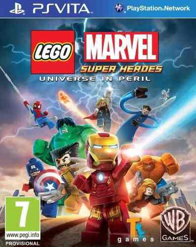 Lego Marvel Superheroes Ps Vita, Usado Sin Caja, Impecable.