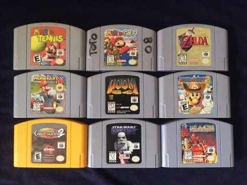 Lote Juegos Nintendo 64 (todos Por 10000) Mario Party, Doom