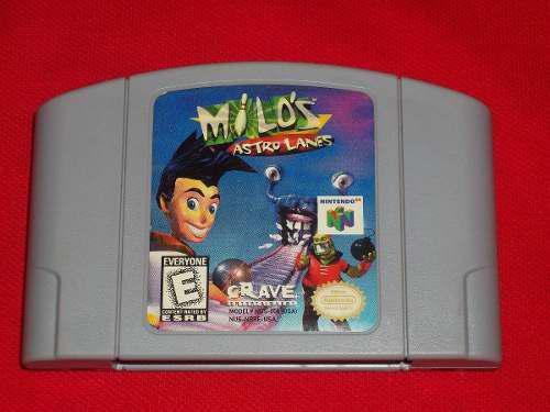 Milo's Astro Lanes -original- Nintendo 64 N64