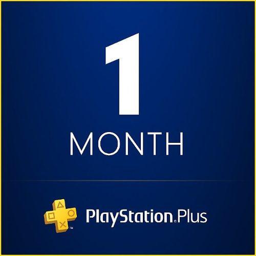 Playstation Plus 1 Mes Ps4 3 Vita Envio Inmediato Codigo Usa